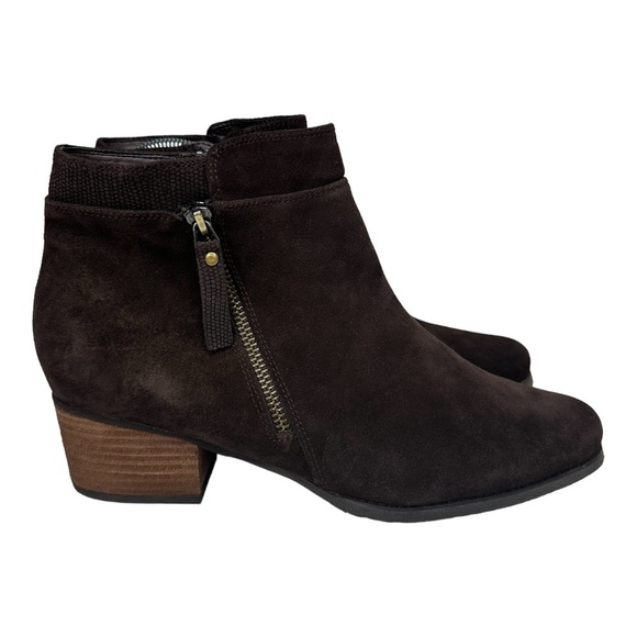 Blondo Isaac Waterproof Women's Ankle Boots Brown Suede. Sz: 11 - Picture 1 of 7